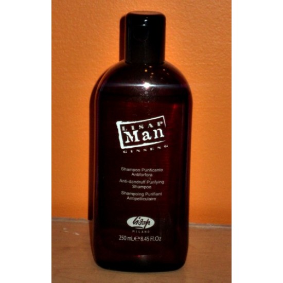 Lisap Man shampooing purifiant antipelliculaire 250ml